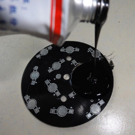 廠家批發黑色單組份灌封膠946B 燈具密封膠 電子元器件防水灌封膠