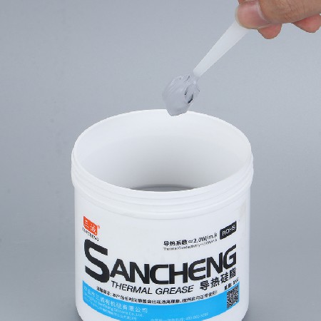 導熱硅脂 灰色散熱膏不固化導熱硅脂電子元件燈具導熱